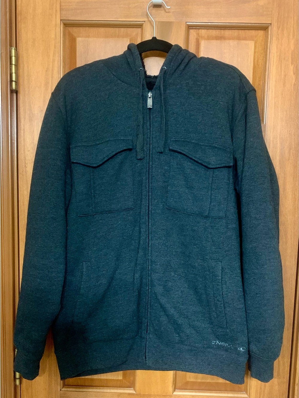 O'Neill Zimmer Sherpa lined Zip-Up Hoodie Jacket